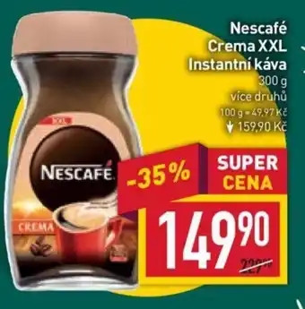 Billa Nescafé Crema XXL Instantní káva nabídka