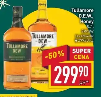 Billa Tullamore D.E.W., Honey nabídka