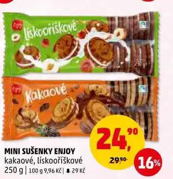 Penny Market Mini sušenky enjoy, 250 g nabídka