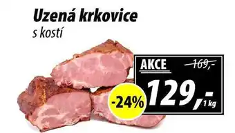 ZEMAN Uzená krkovice s kostí, 1 kg nabídka