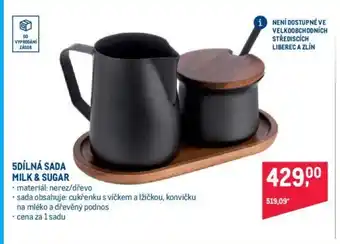 Makro 5DÍLNÁ SADA MILK & SUGAR nabídka