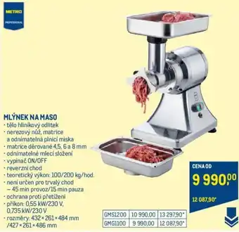 Makro MLÝNEK NA MASO nabídka