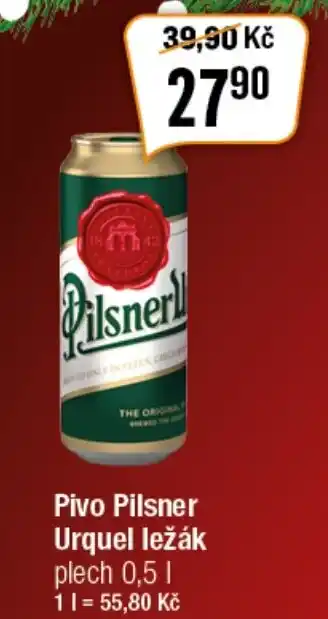 TEMPO Pivo Pilsner Urquel ležák plech 0,5 L nabídka