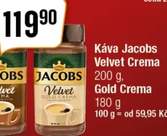 TEMPO Káva Jacobs Velvet Crema nabídka