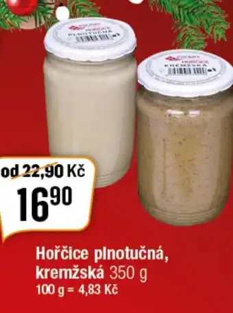 TEMPO Hořčice plnotučná, kremžská 350 g nabídka