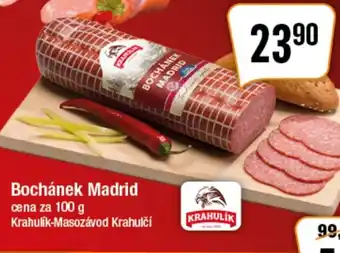 TEMPO Bochánek Madrid nabídka