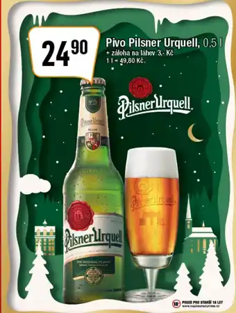TEMPO Pivo Pilsner Urquell, 0,5 L nabídka