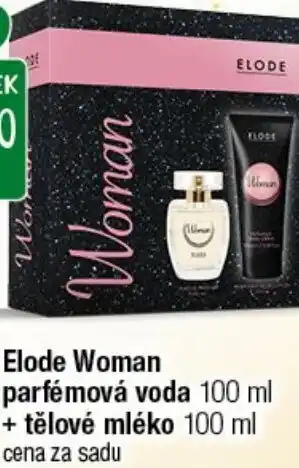 TEMPO Elode Woman parfémová voda 100 ml + tělové mléko 100 ml nabídka