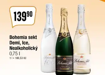 TEMPO Bohemia sekt Demi, Ice, Nealkoholický 0,75 L nabídka