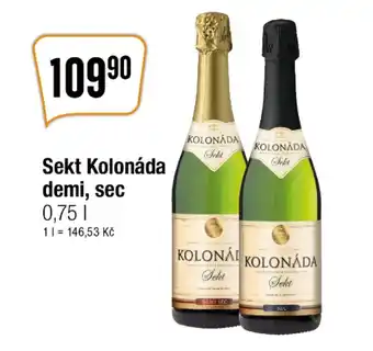 Sekt Kolonáda demi, sec 0,75 L