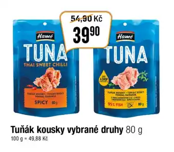 TEMPO Tuňák kousky vybrané druhy 80 g nabídka