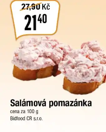 TEMPO Salámová pomazánka nabídka