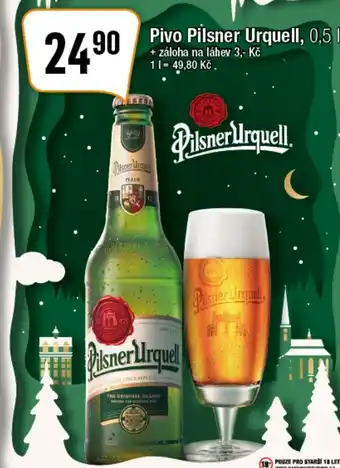 TEMPO Pivo Pilsner Urquell, 0,5 l. nabídka