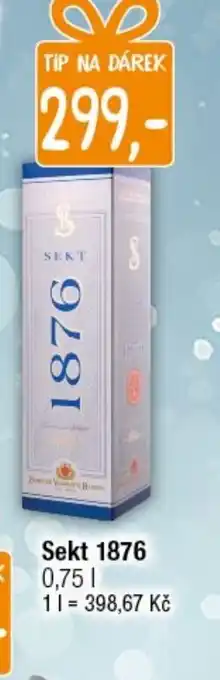 Sekt 1876 0.75 l.