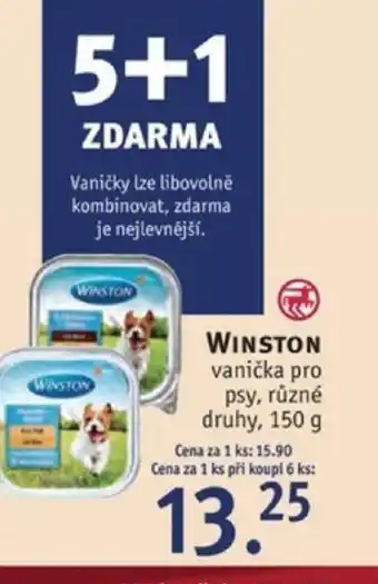 Rossmann WINSTON vanička pro psy, různé druhy, 150 g nabídka