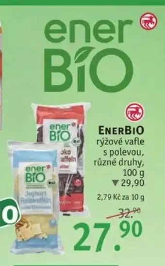 Rossmann ENERBIO rýžové vafle s polevou nabídka