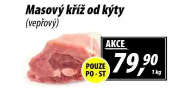 ZEMAN Masový kříž od kýty (vepřový), 1 kg nabídka