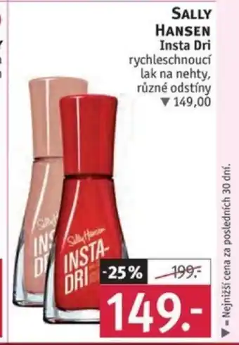 Rossmann SALLY HANSEN Insta Dri nabídka