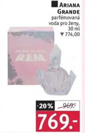Rossmann ARIANA GRANDE parfémovaná voda pro ženy, 30 ml nabídka