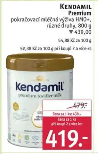 Rossmann KENDAMIL Premium nabídka
