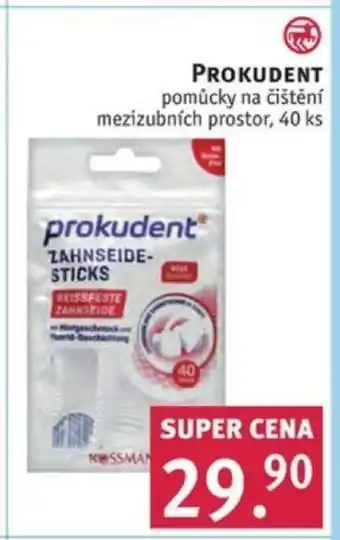 Rossmann PROKUDENT pomůcky na čištění mezizubních prostor nabídka