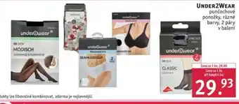 Rossmann UNDER2WEAR punčochové ponožky nabídka