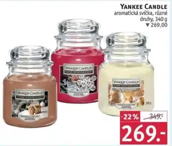 Rossmann YANKEE CANDLE nabídka