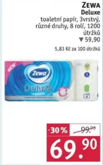 Rossmann ZEWA Deluxe nabídka