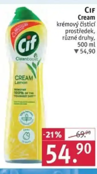 Rossmann CIF Cream krémový čisticí prostředek nabídka