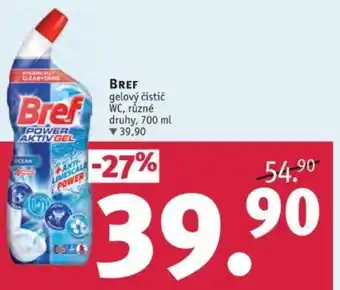Rossmann BREF gelový čistič WC nabídka