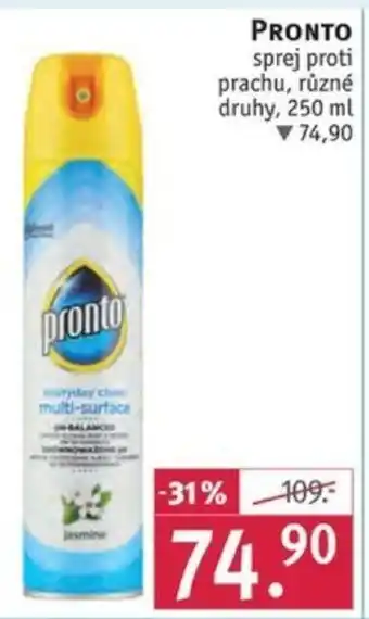 Rossmann PRONTO sprej proti prachu nabídka