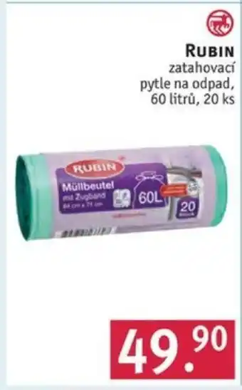RUBIN zatahovací pytle na odpad