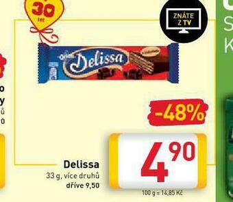 Billa Delissa nabídka