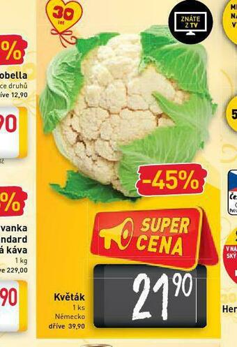 Billa Květák nabídka