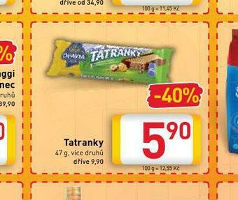 Billa Tatranky nabídka