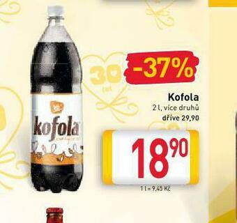 Billa Kofola 2l nabídka