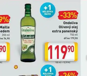 Billa Ondoliva olivový olej extra anenský nabídka