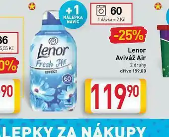 Billa Lenor aviváž air nabídka