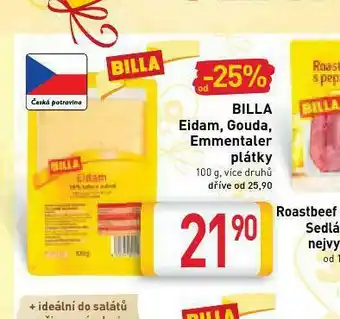 Billa Billa eidam nabídka