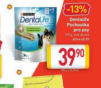 Billa Dentalife pochoutky pro psy nabídka