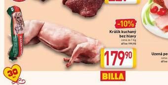 Billa Králík kuchaný bez hlavy nabídka