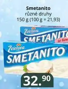 Potraviny CZ Smetanito různé druhy 150 g nabídka
