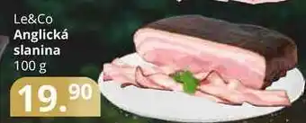 Le&co anglická slanina 100 g