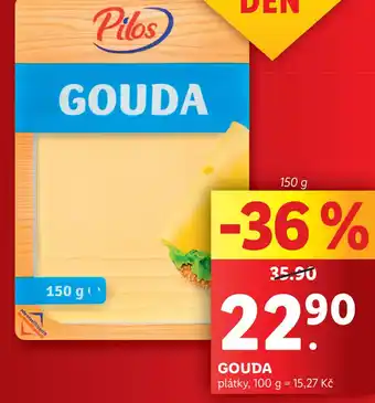 Lidl GOUDA nabídka