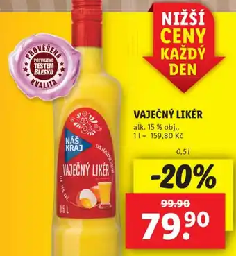 Lidl VAJEČNÝ LIKÉR nabídka