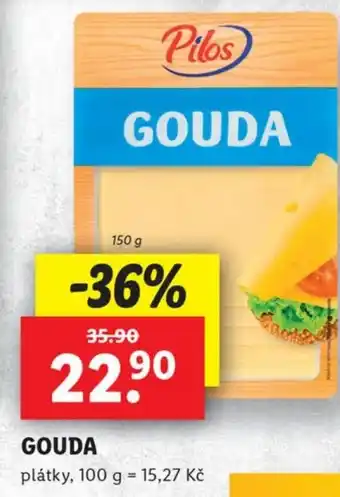 Lidl GOUDA nabídka