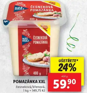 Lidl POMAZÁNKA XXL nabídka