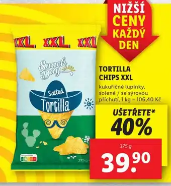 Lidl TORTILLA CHIPS XXL nabídka