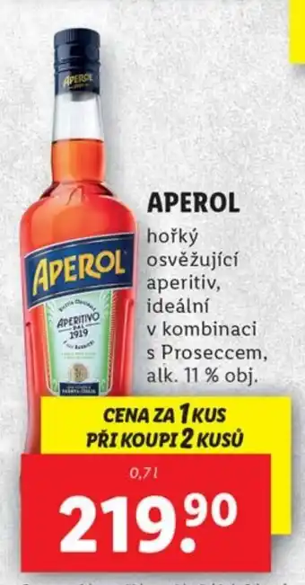 Lidl APEROL nabídka