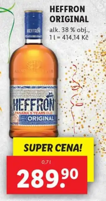 Lidl HEFFRON ORIGINAL nabídka